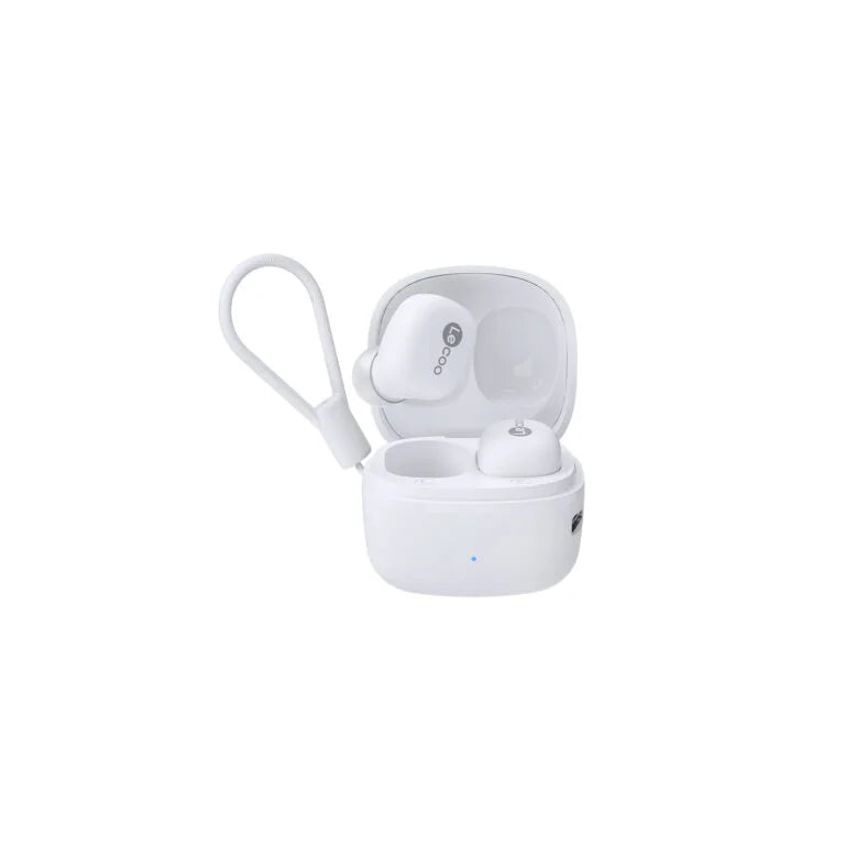 Lecoo EW300 Bluetooth 5.3 TWS Kablosuz Kulak İçi Kulaklık Beyaz