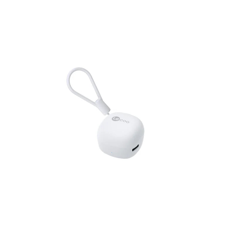 Lecoo EW300 Bluetooth 5.3 TWS Kablosuz Kulak İçi Kulaklık Beyaz