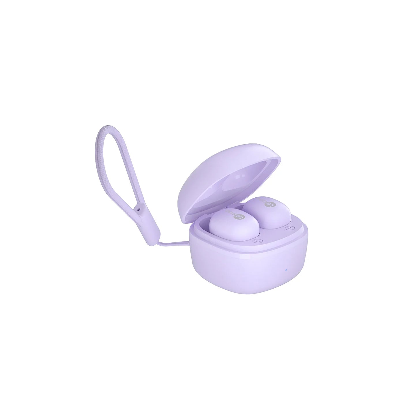 Lecoo EW300 Bluetooth 5.3 TWS Kablosuz Kulak İçi Kulaklık Mor