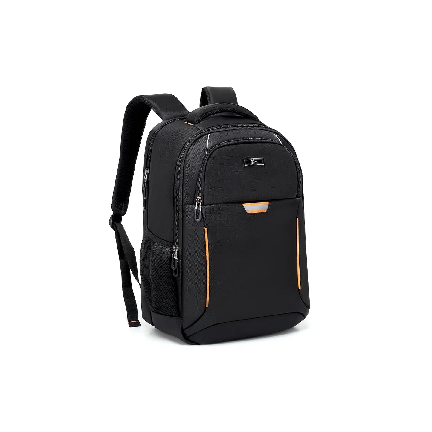 Lecoo BG03 17 inç Laptop Bölmeli Çok Fonksiyonlu 3 Katmanlı Suya Dayanıklı Sırt Çantası Siyah
