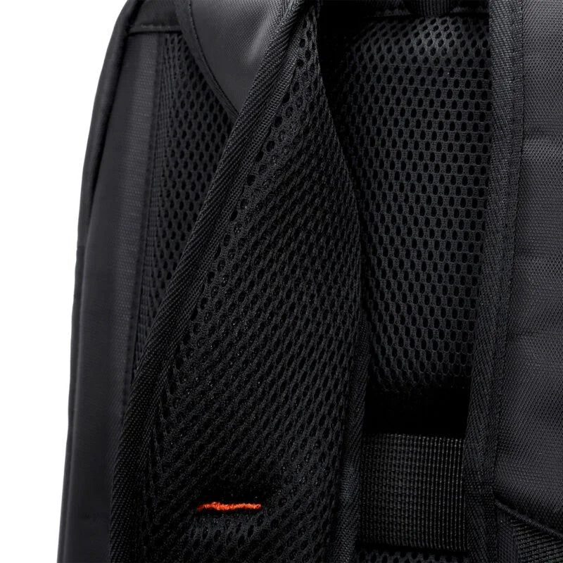 Lecoo BG04 17 inç Laptop Bölmeli Çok Fonksiyonlu 3 Katmanlı Suya Dayanıklı Sırt Çantası Siyah
