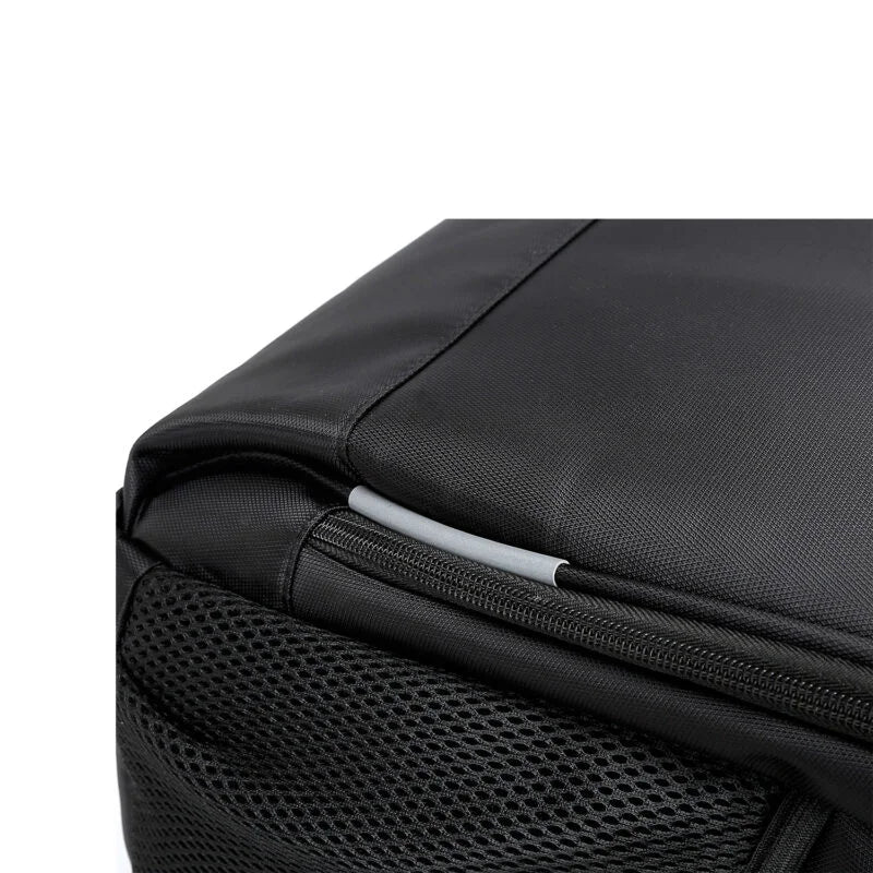 Lecoo BG04 17 inç Laptop Bölmeli Çok Fonksiyonlu 3 Katmanlı Suya Dayanıklı Sırt Çantası Siyah