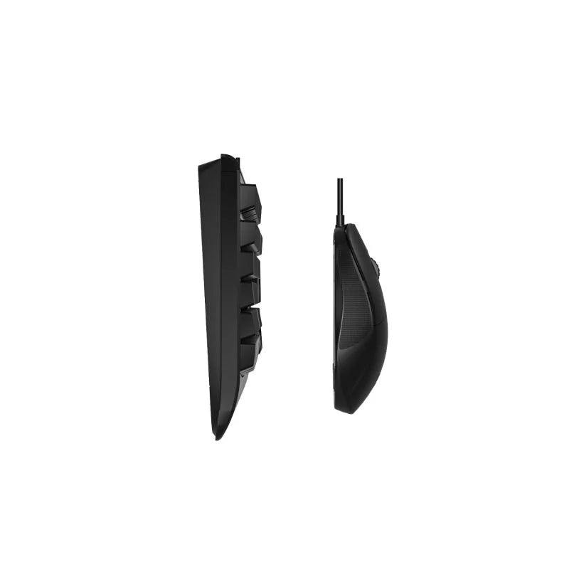 Lecoo CM105 USB Kablolu Türkçe Q Klavye & Mouse Set Siyah