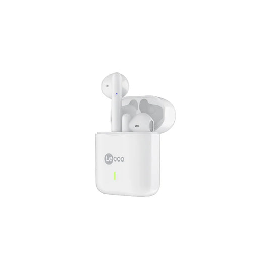 Lecoo EW312 Kablosuz Bluetooth 5.1 ENC TWS Mikrofonlu Kulak İçi Kulaklık Beyaz
