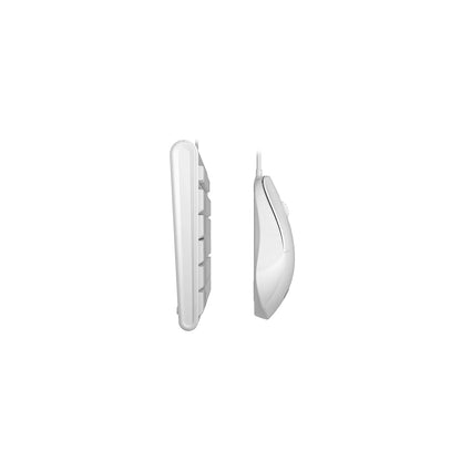 Lecoo CM101 USB Kablolu Türkçe Q Klavye & Mouse Set Beyaz