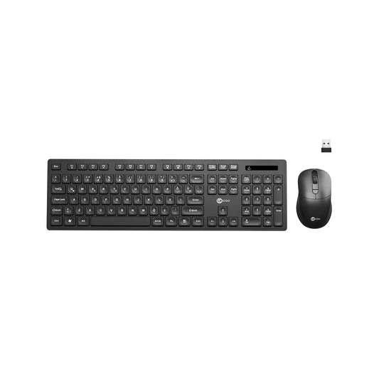Lecoo KW201 Kablosuz Türkçe Q Klavye & Mouse Set Siyah