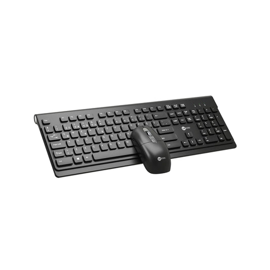 Lecoo KW203 Kablosuz Türkçe Q Klavye & Mouse Set Siyah