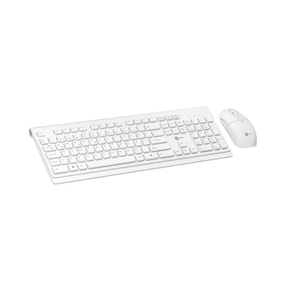 Lecoo KW203 Kablosuz Türkçe Q Klavye & Mouse Set Beyaz